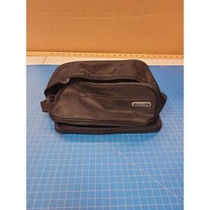 Worldbound Toiletry Bag Travel Accessories Case Black Zippered Organizer Pouch